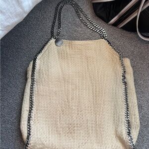Stella McCartney raffia bag